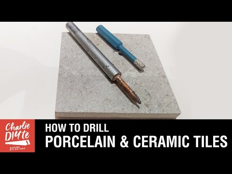 How to Drill a Hole in Porcelain and Ceramic Tiles - Video 2 of 3