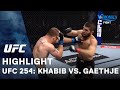 UFC 254: Khabib vs. Gaethje Highlight