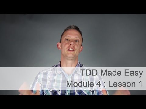 Module 4. Lesson 1.  Understanding why TDD is hard
