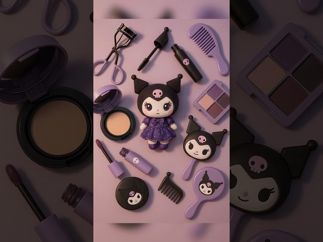Vídeo relacionado con Hello Kitty Sanrio Cepillo Pelo Desenredante y Espejo de Mano para Mujer Niña, Kuromi Cinnamoroll Accesorios Viaje, Regalos de Anime para Ella (Kuromi Cepillar & Espejo)
