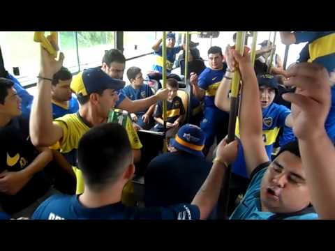 "la fiesta en el micro llendo a la bombonera boca vs rafaela (p3) 2-4-16" Barra: La 12 • Club: Boca Juniors