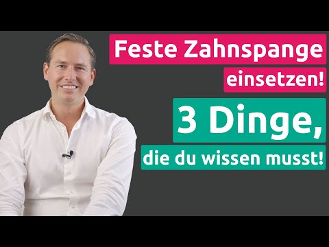 3 Dinge, die Du vor dem Einsetzen der festen Zahnspange wissen solltest! KFO1 - Praxis Dr. Schmidt