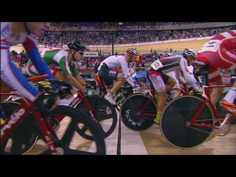 Men's Omnium Race - 2014 Track Cycling World Cup | London