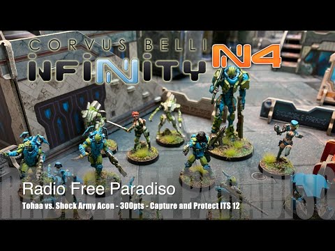 Radio Free Paradiso - Infinity N4 Battle Report - Tohaa vs. Acon