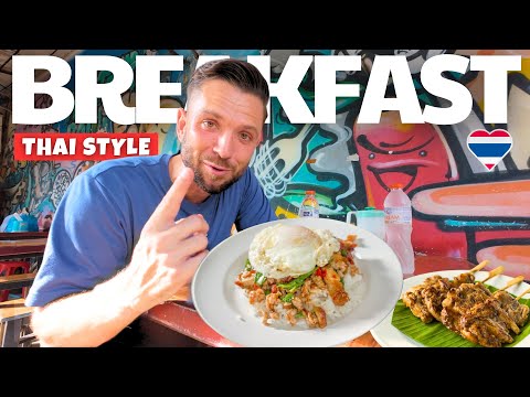 What Do Thai People REALLY Eat For Breakfast 🇹🇭