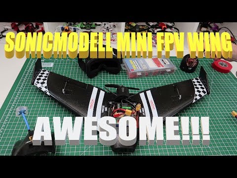 SONICMODELL AR 600 MINI FPV WING UNBOXING AND BUILD OVERVIEW