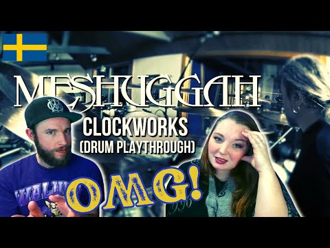 ONE OF THE BEST DRUMMERS?! | MESHUGGAH - Clockworks (Drum Playthrough w/ Tomas Haake) | REACTION