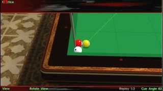 14 cushion shot in Virtual Pool 3