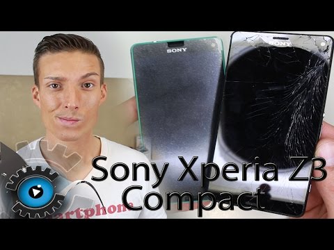 Sony Xperia Z3 Compact Glas Display Wechseln Tauschen Reparatur [Deutsch] Disassembly