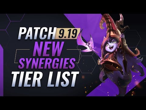 NEW UPDATE: BEST Synergies TIER List – Teamfight Tactics Patch 9.19