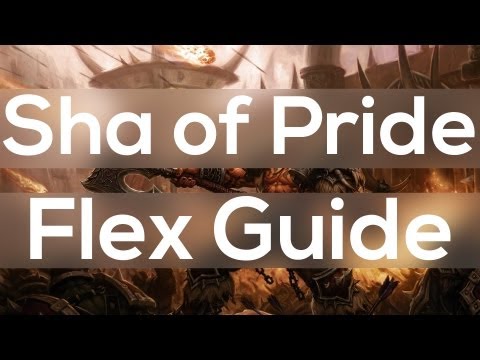 Sha of Pride Flex guide - Siege of Orgrimmar Patch 5.4