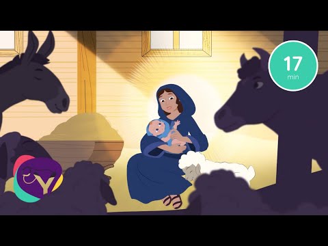 Colaj colinde pentru copii 2025 - David și Goliat (cu animatie și versuri)