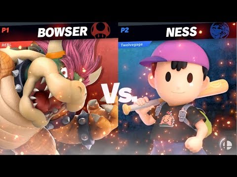 Mega Drive 9 SSBU - REBL (Bowser) vs Twelvegage (Ness) - Winner's Bracket
