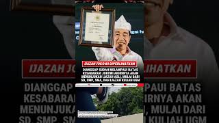 Download lagu Jokowi Tunjukkan Ijazah Asli? Foto Viral Ternyata Hasil Edit AI mp3