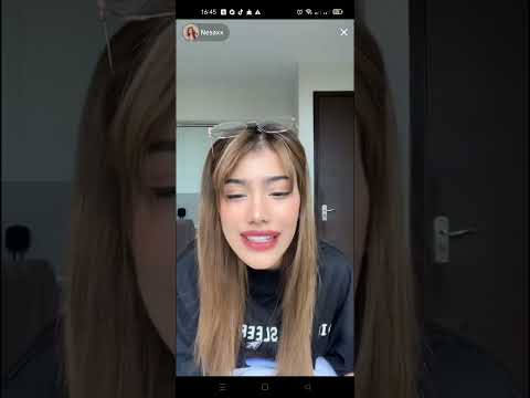 Nudee singing on tiktok live 😍 #nesa#mgt2022