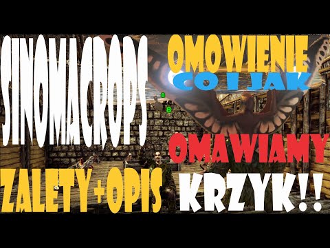 Ark Survival Evolved Lost Island - SINOMACROPS KRZYK !! SCREAM!! TESTUJEMY!! OGOLNY OPIS OD A DO Z