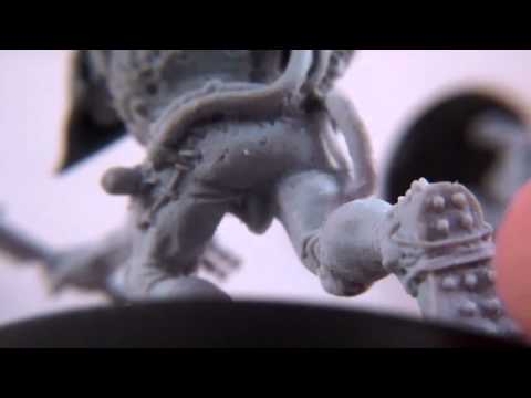 GW Citadel Dark Eldar Finecast Grotesques Assembled Part 1