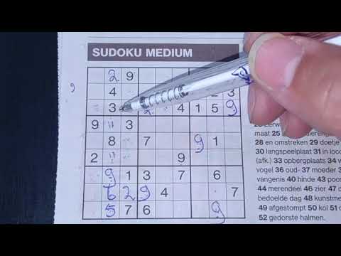 So far so good. (#961) Medium Sudoku puzzle. 06-11-2020