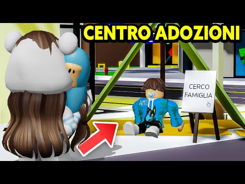 AIUTO I BAMBINI A FARSI ADOTTARE E GLI CAMBIO LA VITA SU ROBLOX BROOKHAVEN!