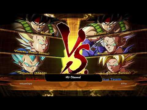 DBFZ-Insane Bardock 1v3 comeback