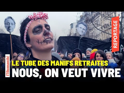Réforme des retraites : Nous on veut vivre! Les Rosies mettent le feu sur les manifs.