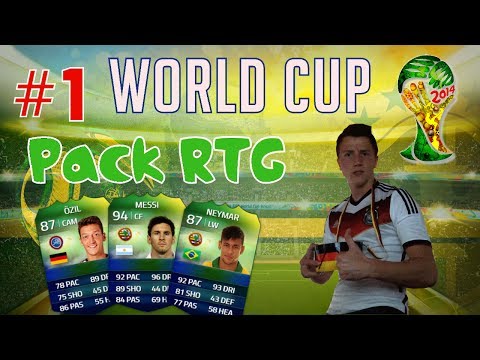 FIFA 14 : Ultimate Team World Cup - Pack RTG #1 - DU ENTSCHEIDEST! [FACECAM]