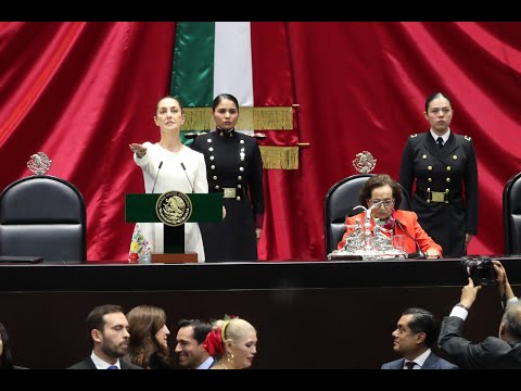 Sesión de Congreso General | Toma de Protesta de Claudia Sheinbaum Pardo como Presidenta de México
