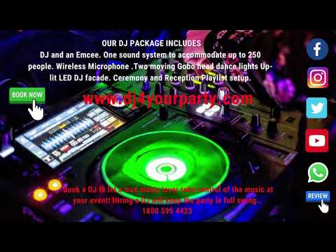 Promotional video thumbnail 2 for DJ4YourParty/ DJ Gerry