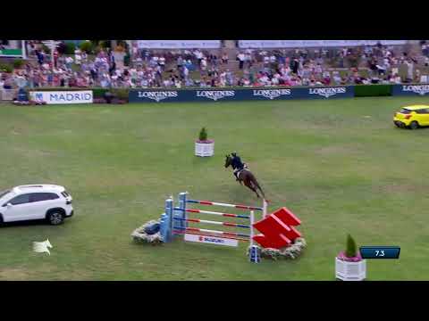 Insane Jump-Off From Young Talent Gilles Thomas | CSI5* 1.50m Madrid