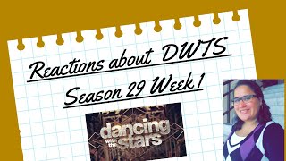 Reactions of DWTS - Season 29 - Week 1