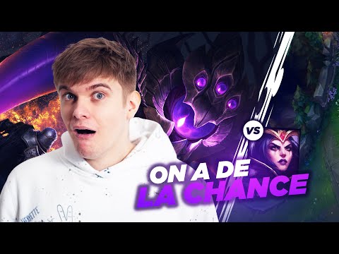 RHOBALAS : SOLOQ MAIN | ON A DE LA CHANCE - VEL'KOZ VS LEBLANC | LOL FR