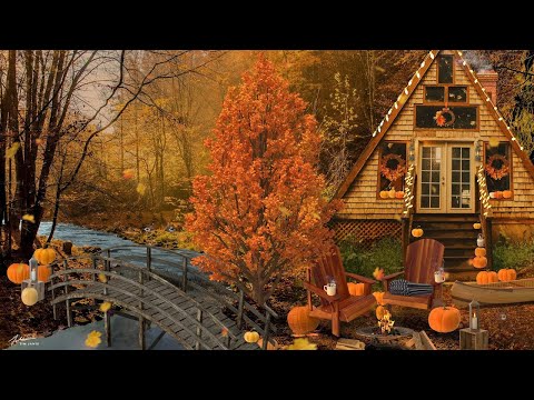 Beautiful Relaxing Music, Peaceful Soothing  Music in 4k, "Autumn Cozy Cottage" by Tim Janis