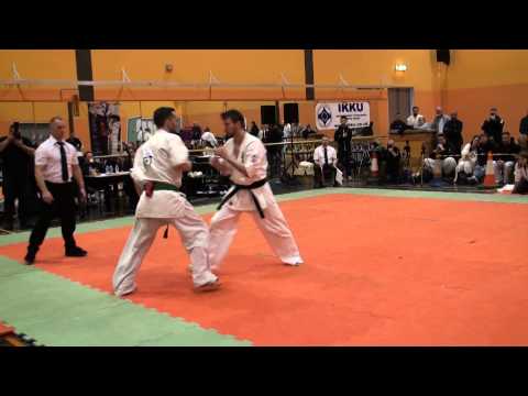 Ollie Potter (BKK England) v Jimmie Collin (Shin Kyokushin Sweden) ~ FINAL Men's Middleweight