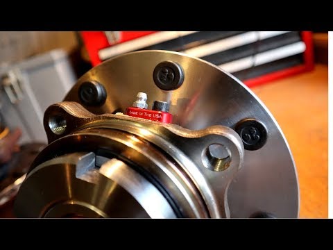 2000 7.3 Powerstroke: Replacing The Front Bearing and Hub Assembly Part 2