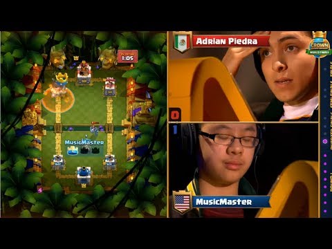 [Quarter final] ADRIAN PIEDRA vs MUSIC MASTER | 2017 Crown Championship World Finals