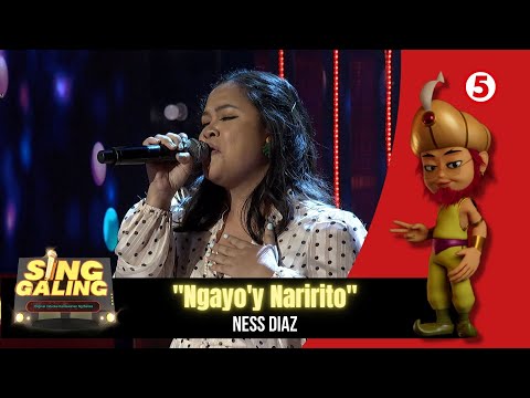 October 3, 2022 | Sing Galing | Random-i-Sing Ness Diaz "Ngayo'y Naririto" Performance