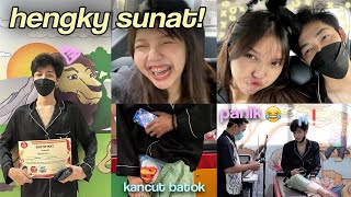 Download lagu DELIVERING HENGKY SYUNAT'S SIBLINGS 😭 New shape renovation 😎 mp3