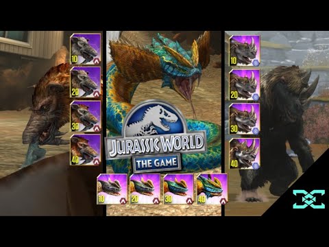 MAXING UP THREE CENOZOIC HYBRIDS!! || Jurassic World: The Game - EP15