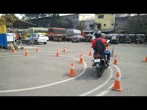 BIKE DRIVING TEST,RTO VASHI