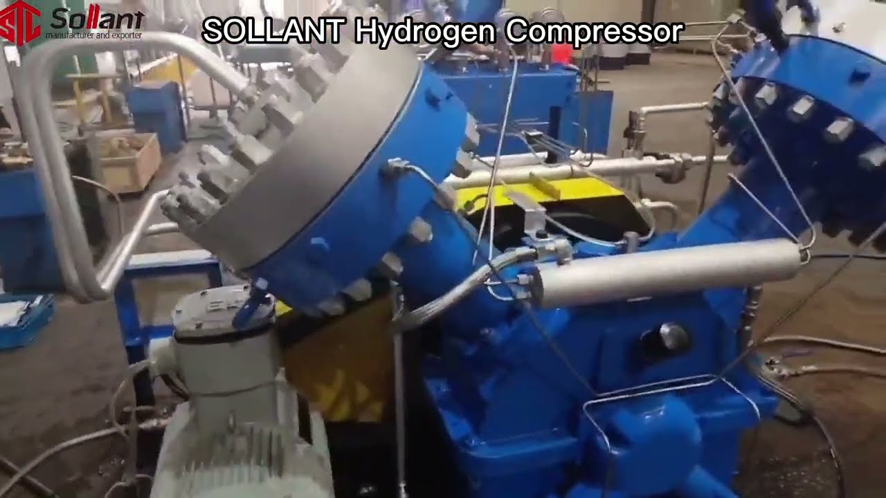 Elevate your hydrogen fueling station with our top-of-the-line compressors ———— SOLLANT GROUP