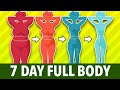 7 Day Full Body Workout At Home