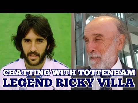 INTERVIEW WITH SPURS LEGEND RICKY VILLA: "Stadium is Amazing! Spurs Can Win The Champione League"
