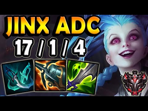 Jinx ADC vs Vayne - KOREA Grandmaster Patch 11.14 ✔️