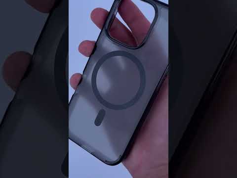 Чехол iPhone 15 Pro Max бампер с линзами. MATTE FORTABLE CAMERA LENS MagSafe. Оранжевый (orange) - фото 1 - id-p2811356909