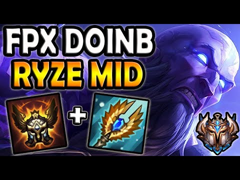 Ryze MID vs Lucian [ FPX Doinb ] Korea Challenger 🔥