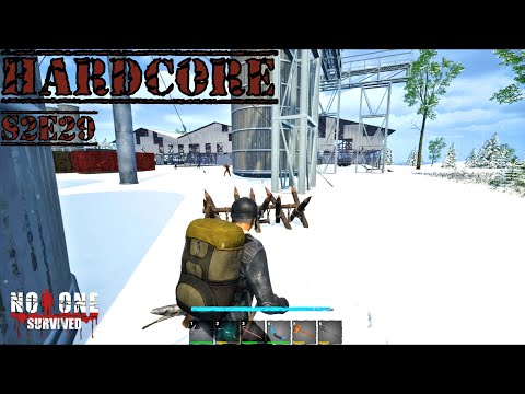 No One Survived S2E29 HARDCORE. Supply Run PT2. Let's Play Solo.