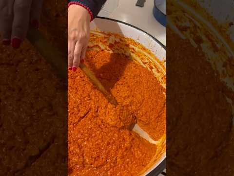 Domaci ajvar 😍❤️ #ajvar #balkan #paprika #foodlover