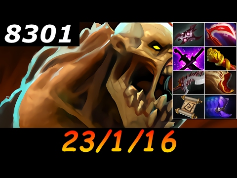 Dota 2 Lifestealer 8301 MMR 23/1/16 (Kills/Deaths/Assists) Ranked Full Gameplay