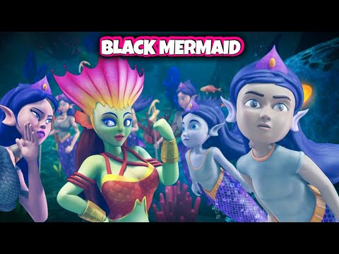 #Rudra Cartoon | Black Mermaid | Kids Only