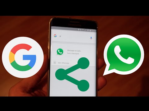 Enviar whatsapps con Google now